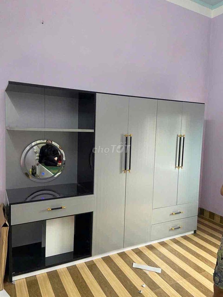 Tủ quần áo nhựa Đài Loan Xám. Mua bán Tủ, kệ gia đình tại Huyện Đông Anh Hà Nội được đăng bởi Nội Thất Giá Xưởng hình 1