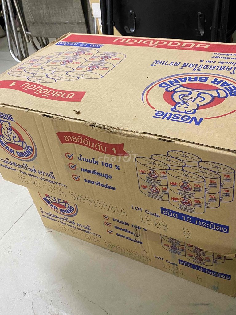 mới về ít thùng sữa gấu cho anh chị em đây ạ. Mua bán Đồ ăn, thực phẩm và các loại khác tại Quận 7 Tp Hồ Chí Minh được đăng bởi Khưu Gia Vương hình 2