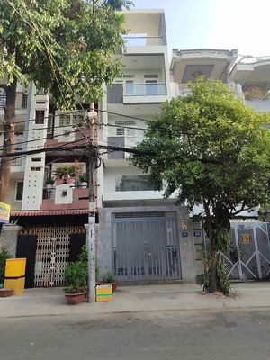 Bán nhà mới đường 10m KDC Bình Phú 4x18 3 tấm rưỡi