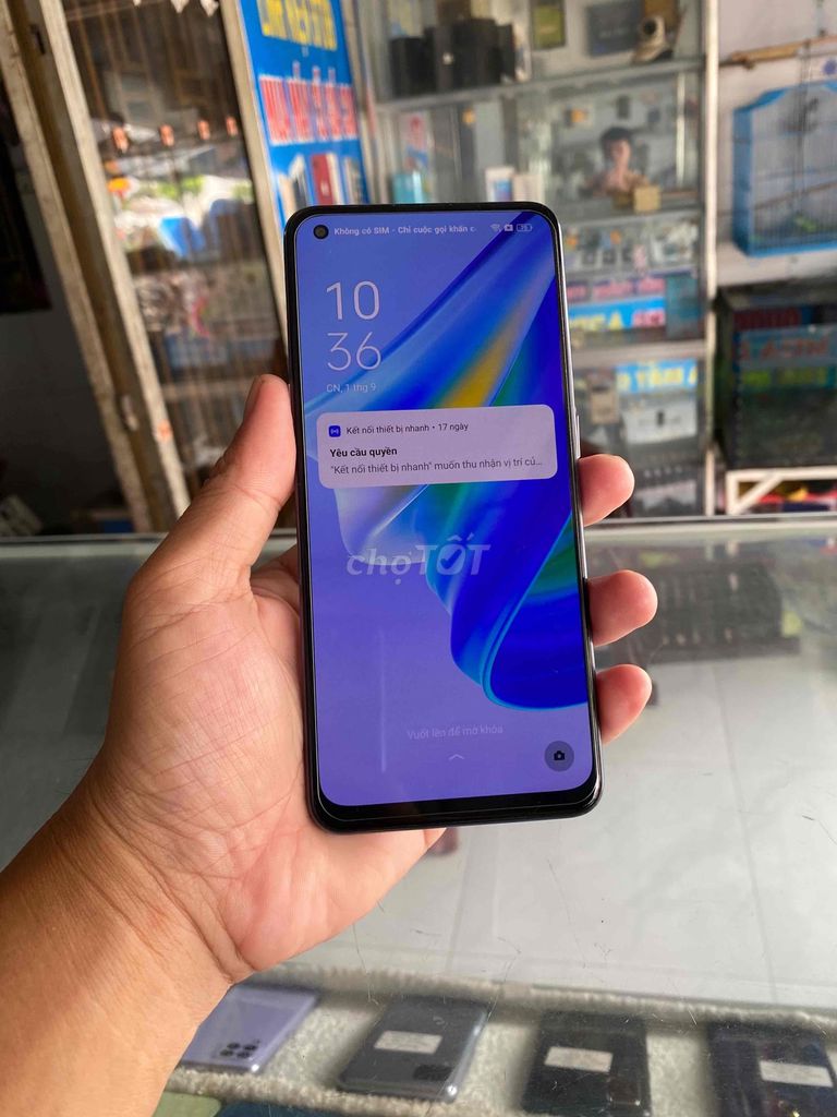 oppo A95 ram 8 màu bạc khôii