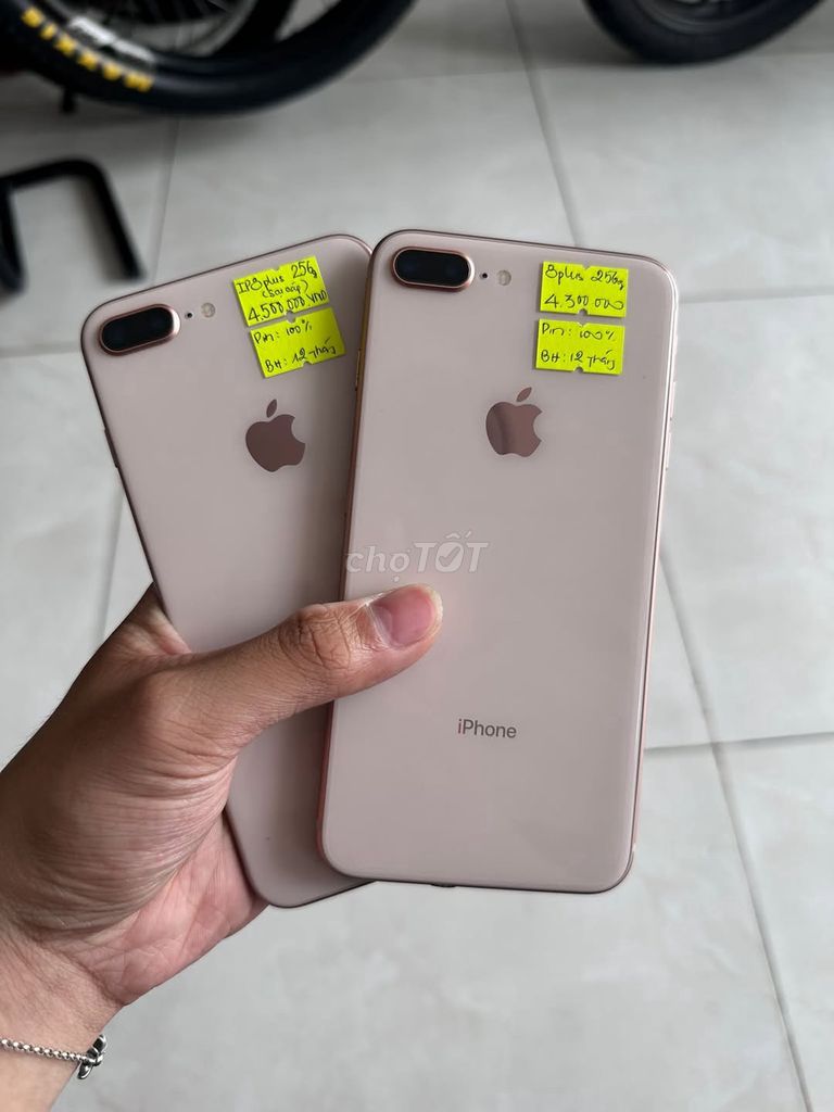 Apple iPhone 8 Plus 256GB Vàng hồng Like New. Mua bán Điện thoại tại Quận 10 Tp Hồ Chí Minh được đăng bởi Hội Đồ Điện Tử hình 1