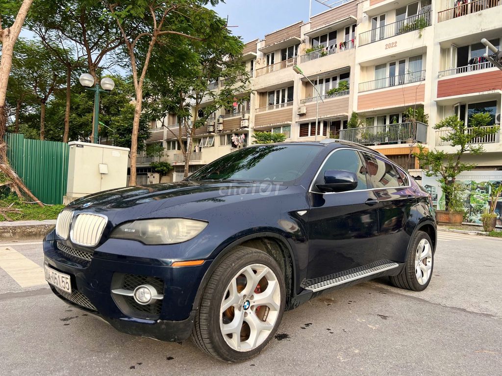 BMW X6 2008 màu xanh đậm, xuất xứ Đức. Mua bán Ô tô tại Quận Hà Đông Hà Nội được đăng bởi Công hình 13