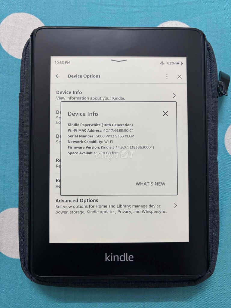 Kindle paperwhite 4 (10th) 99%