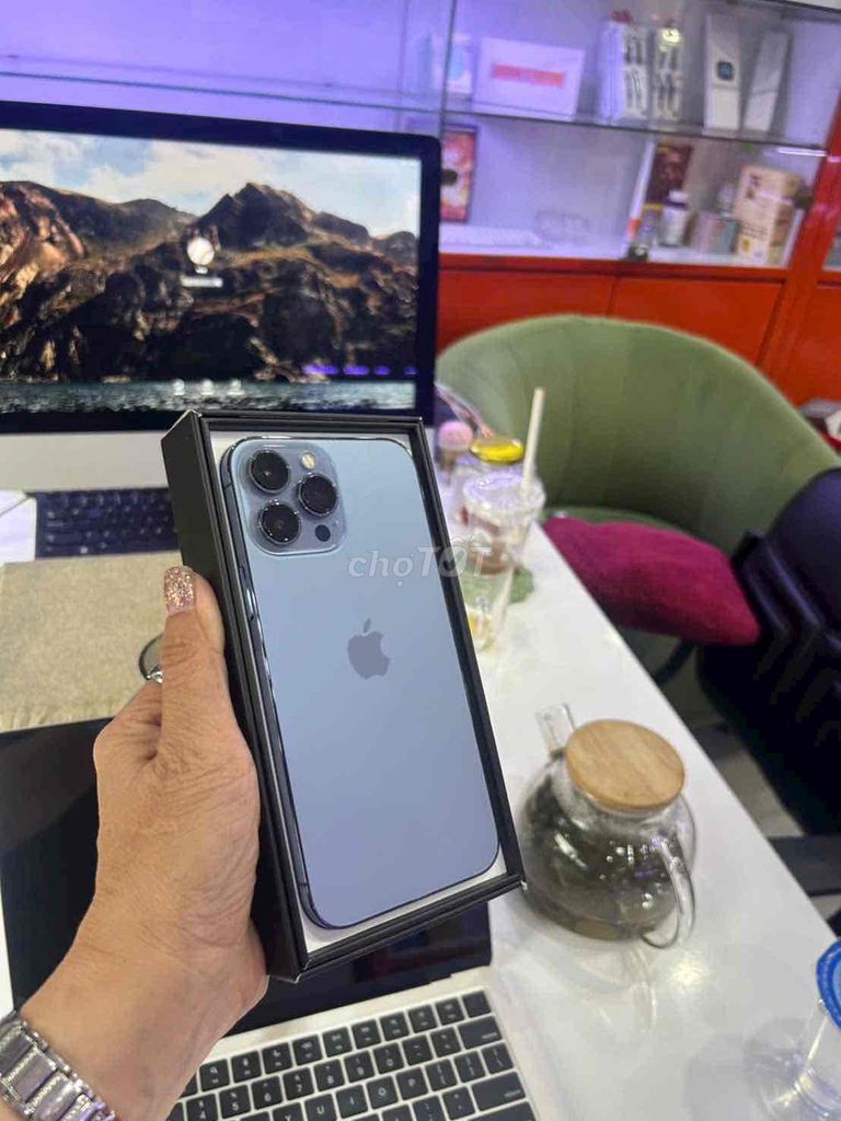 iphone13promax 256gb blue qtế mỹ pin99 zin áp suất. Mua bán Điện thoại tại Quận 3 Tp Hồ Chí Minh được đăng bởi Nam Á Mobile hình 1