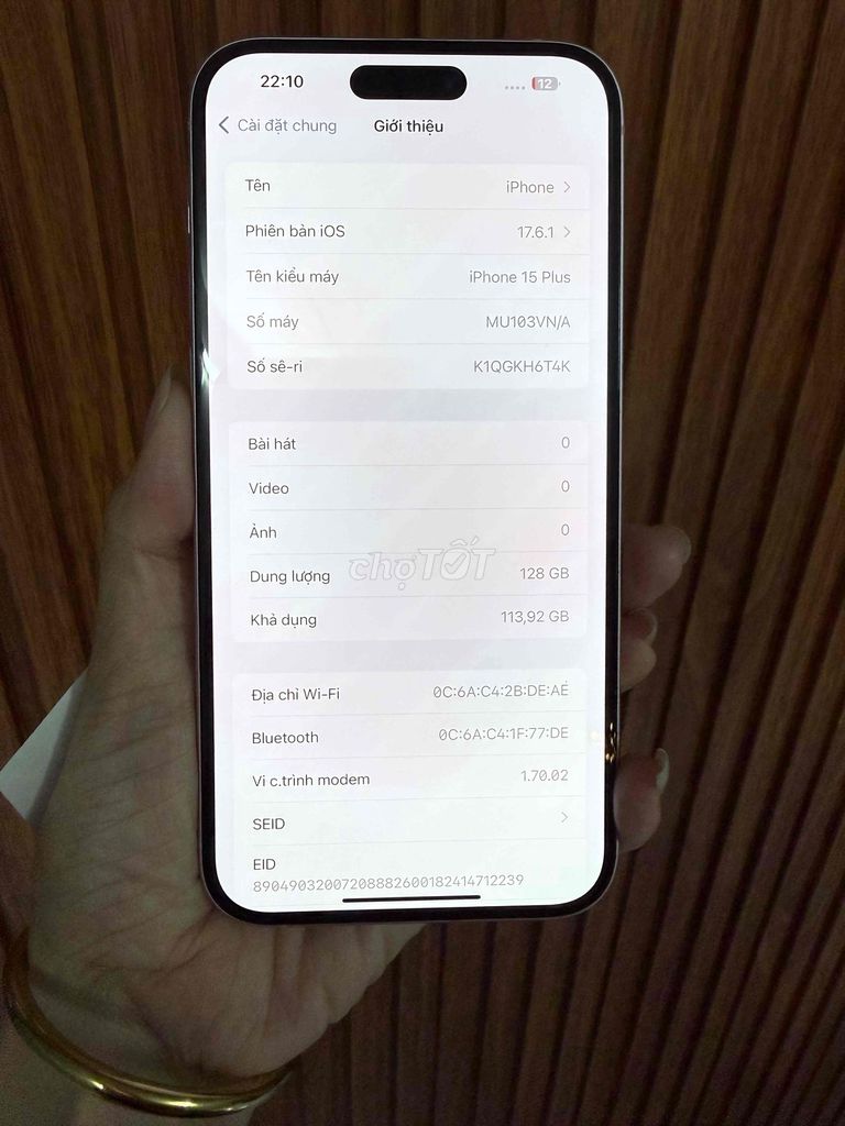 IPhone 15 Plus 128GB hồng, pin 88%, máy zin đẹp. Mua bán Điện thoại tại Huyện Củ Chi Tp Hồ Chí Minh được đăng bởi Trang Minh hình 1