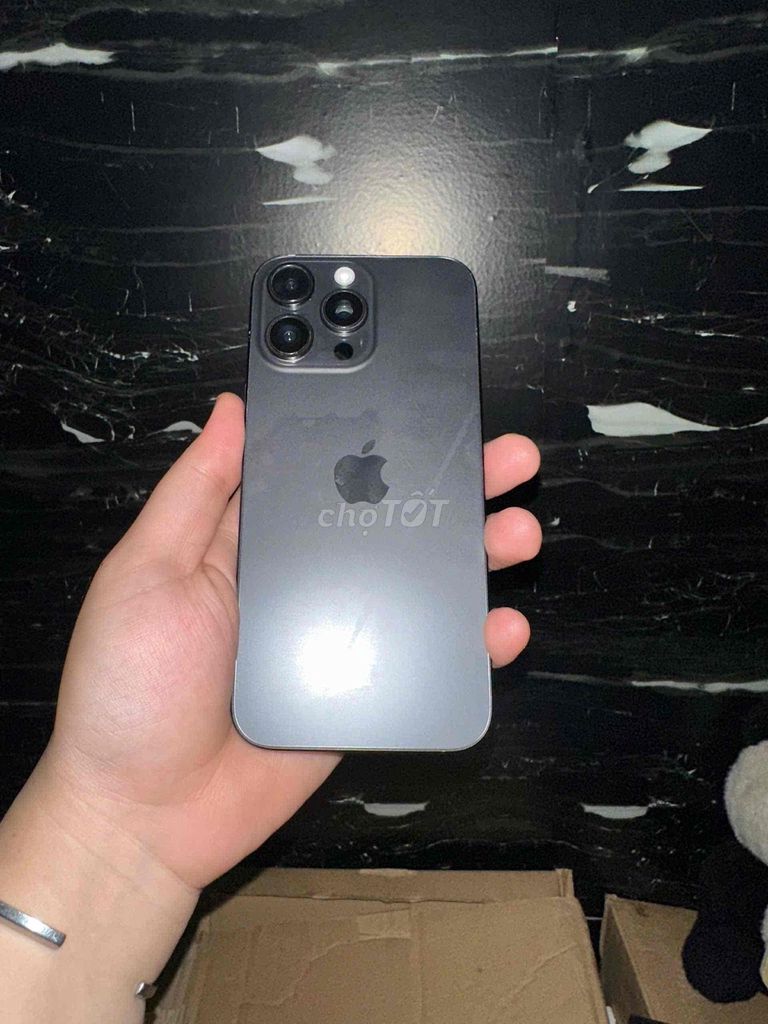 iPhone 16 Pro Max 256GB Đen. Mua bán Điện thoại tại Quận 12 Tp Hồ Chí Minh được đăng bởi khanh khanh hình 1