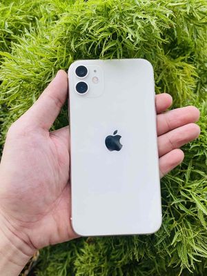 bán Iphone 11 màu trắng, máy đẹp, pin 100