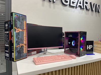 FULL BỘ PC HỒNG