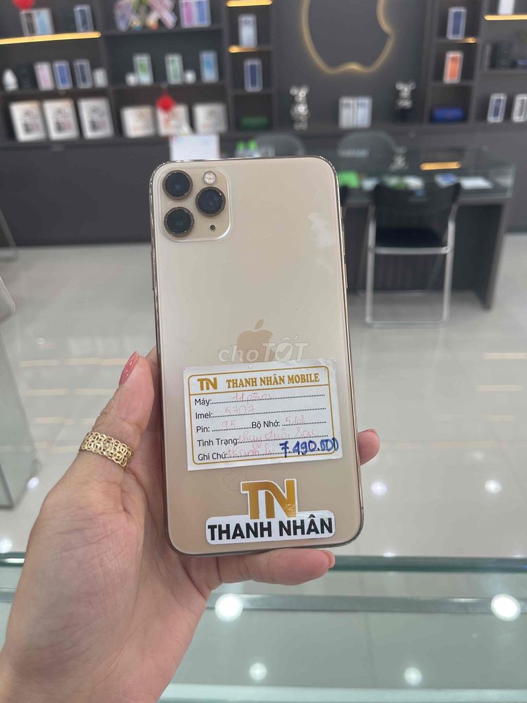 Apple iPhone 11 Pro Max 512GB Vàng. Mua bán Điện thoại tại Thành phố Bạc Liêu Bạc Liêu được đăng bởi Huynh Huynh hình 1