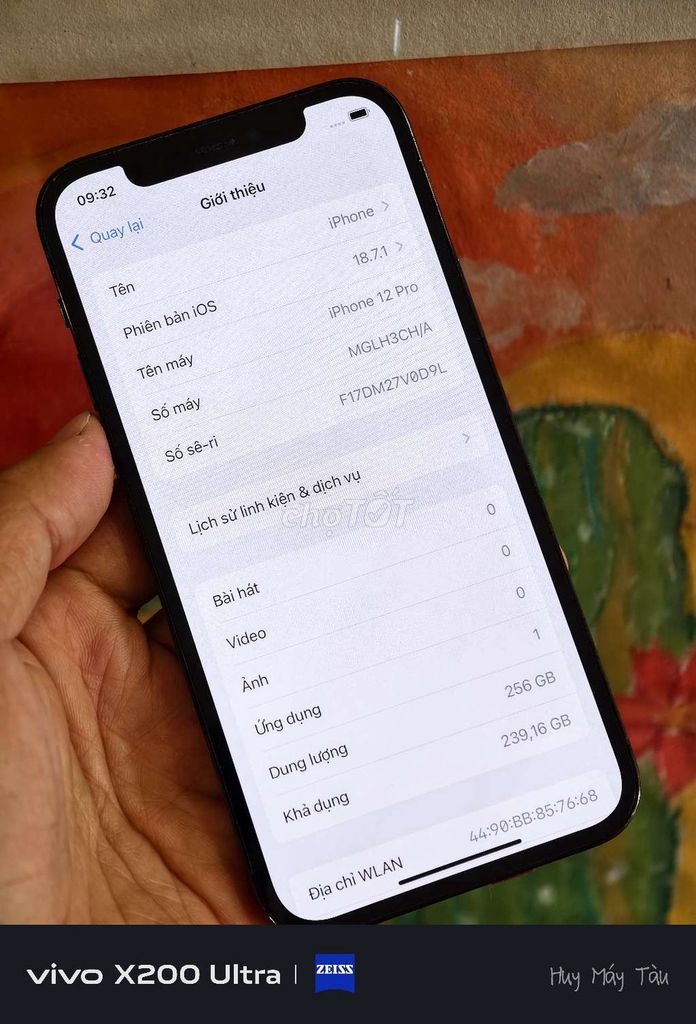 iphone 12 pro nhỏ 256gb 2 sim. Mua bán Điện thoại tại Quận Hai Bà Trưng Hà Nội được đăng bởi Huy Máy Tàu hình 1