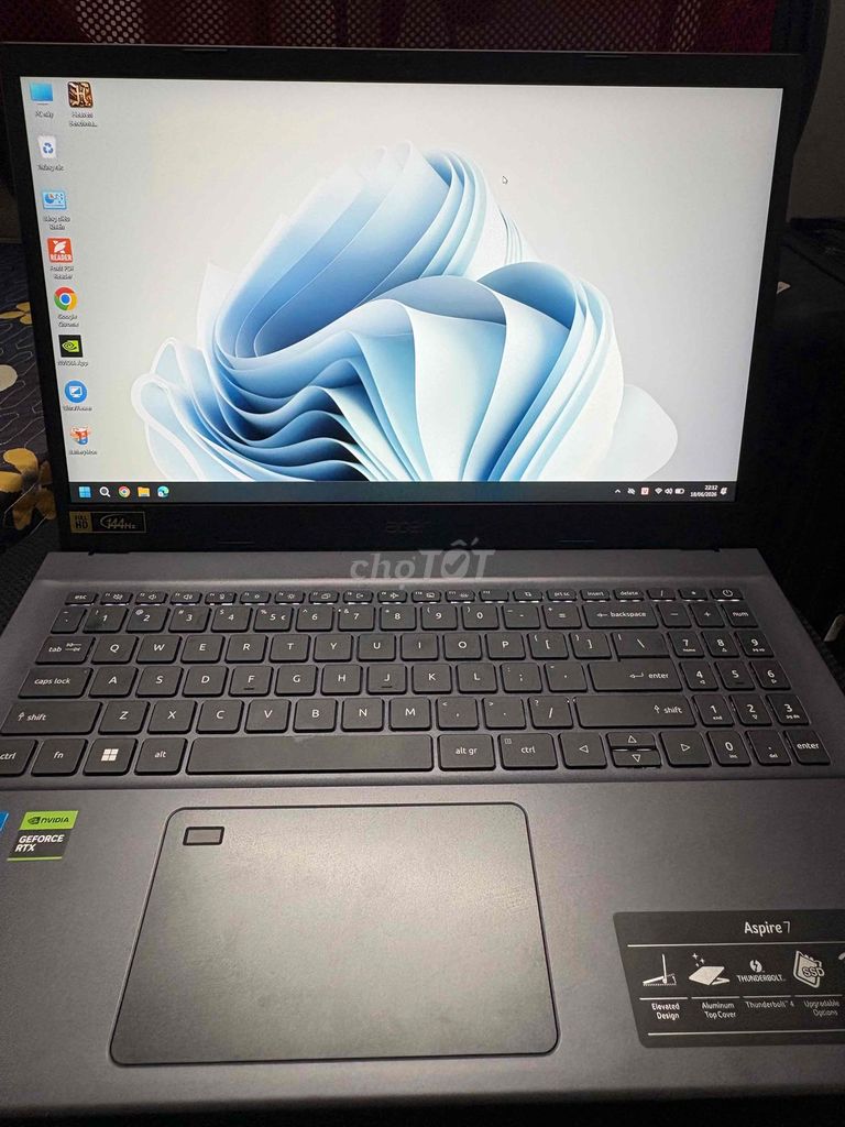 Acer Aspire 7 A715-76G-59MW 16GB/512GB Đen. Mua bán Laptop tại Quận 7 Tp Hồ Chí Minh được đăng bởi Văn Hải Lê hình 1