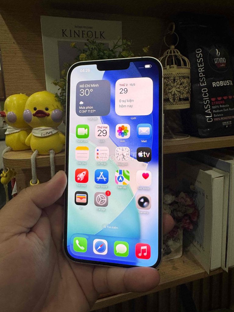 Apple iPhone 14 Plus 128GB Trắng 98%. Mua bán Điện thoại tại Quận Sơn Trà Đà Nẵng được đăng bởi DoHi hình 1