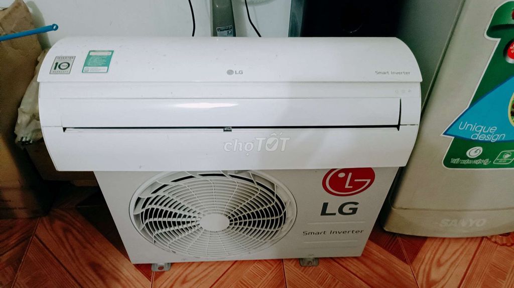 Máy lạnh LG inverter 1hp zin đẹp