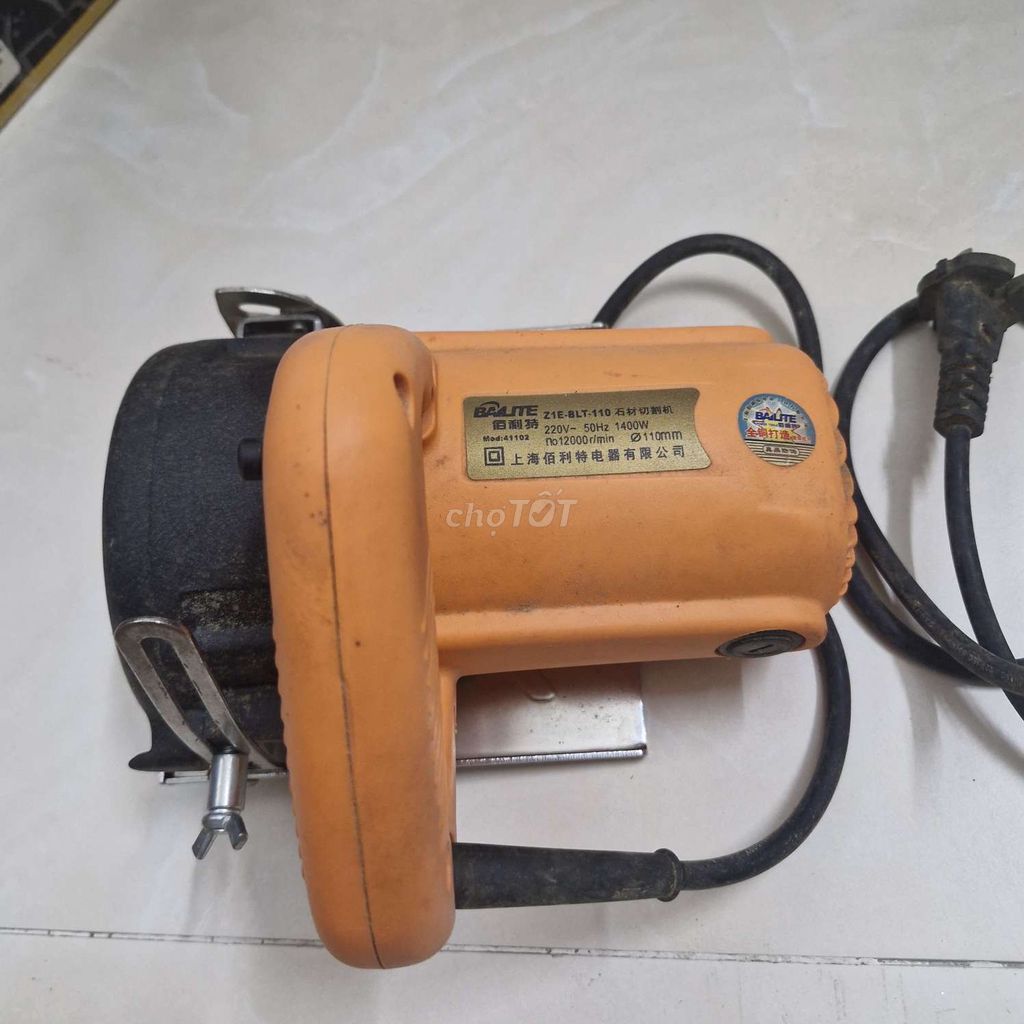 Máy cắt đá BAOLITE Z1E-BLT-110. Mua bán Đồ chuyên dụng, Giống nuôi trồng tại Quận 11 Tp Hồ Chí Minh được đăng bởi LU VĨNH HÁN hình 1