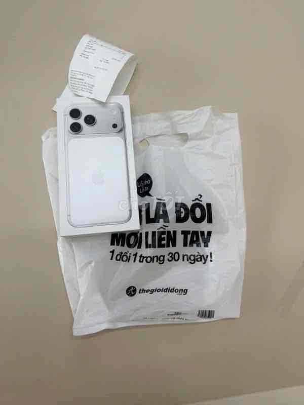 iPhone 17 Pro Max 256GB Trắng Mới keng vna fulbox. Mua bán Điện thoại tại Quận Tân Bình Tp Hồ Chí Minh được đăng bởi Shop Trung Văn Apple Watch hình 1
