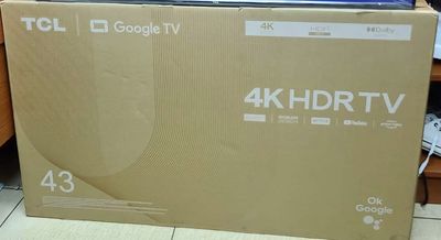 TV 4K TCL 43P635 43in 4K Nói Google TV BH 07/2024