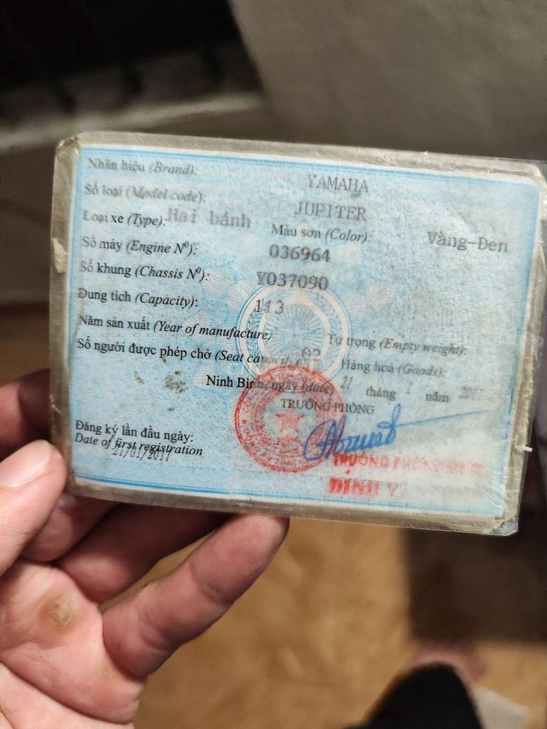 Yamaha Jupiter Gravita 2011 Vàng đen. Mua bán Xe máy tại Huyện Thuỷ Nguyên Hải Phòng được đăng bởi Nguyễn Thuyết hình 4