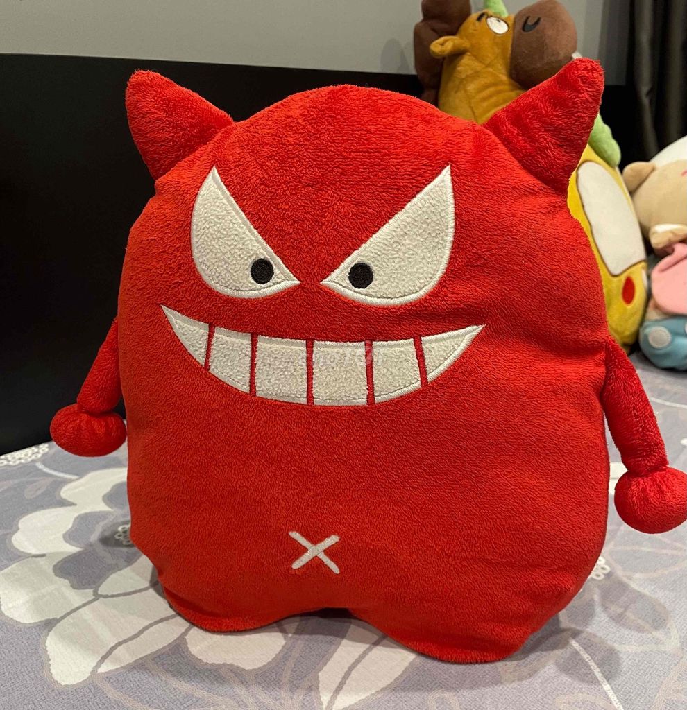 Pass gấu bông Quỷ đỏ. Mua bán Sở thích khác tại Quận Thanh Xuân Hà Nội được đăng bởi Trần Minh Trí hình 1