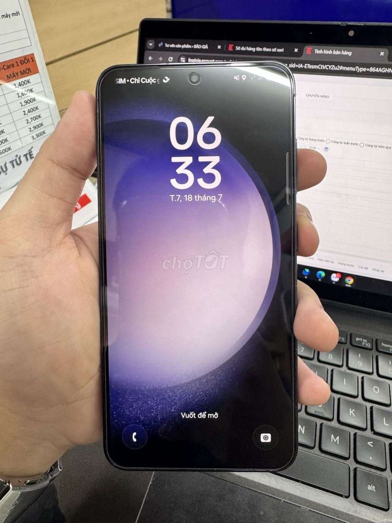 Samsung Galaxy S23 8GB/128GB Đen. Mua bán Điện thoại tại Thành phố Biên Hòa Đồng Nai được đăng bởi Đức Nguyễn ngọc hình 1