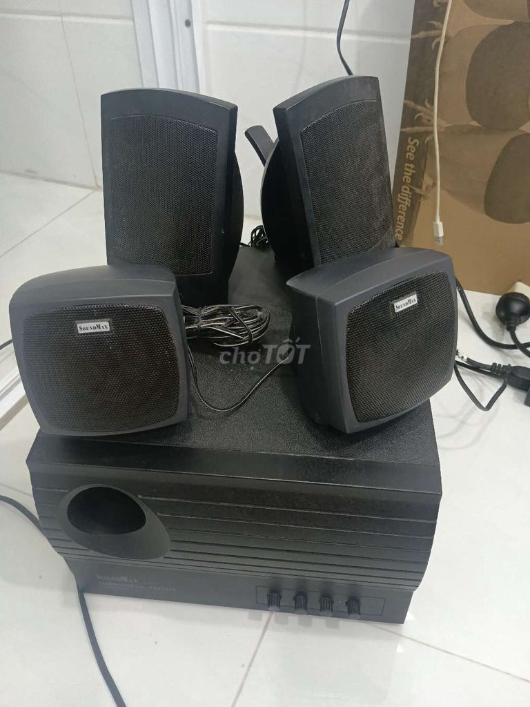 Loa vi tính SoundMax A-4000 4.1 Đen Đã sử dụng. Mua bán Tivi, Âm thanh tại Quận Gò Vấp Tp Hồ Chí Minh được đăng bởi Vo huy hoang hình 1