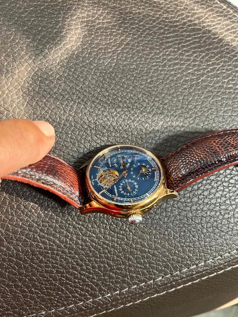 Đồng hồ Vacheron Constantin Tourbillon Nam Dây da. Mua bán Đồng hồ tại Huyện Hóc Môn Tp Hồ Chí Minh được đăng bởi Lộc phát hình 1