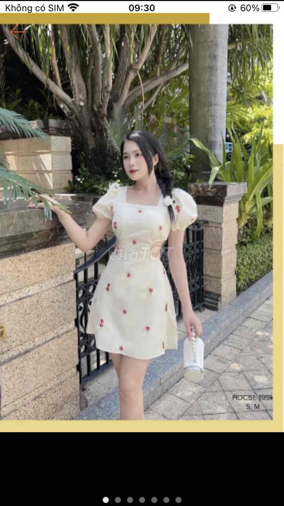Đầm Nữ Kate Trắng Kem Size S Cũ. Mua bán Quần áo tại Quận Ba Đình Hà Nội được đăng bởi huhu lulu hình 1