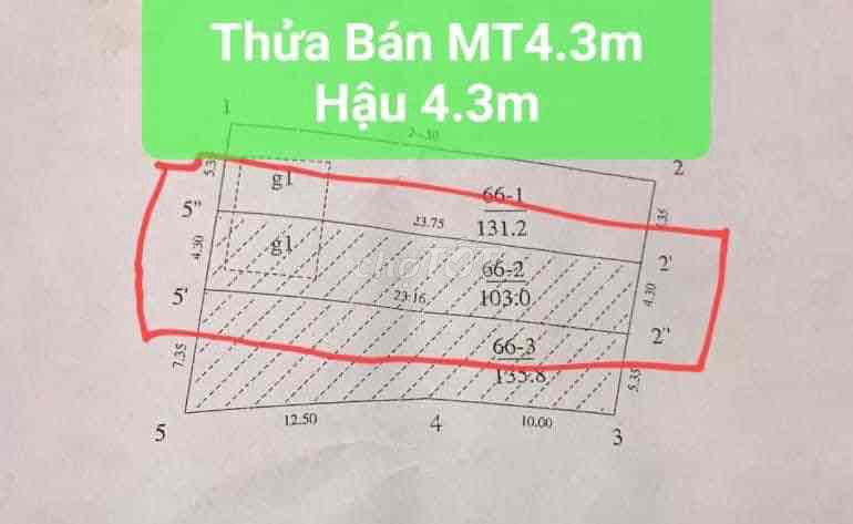 Lạc Long Quân 103m, 1 Tầng, MT 4,3m. Ngõ 3m. Sát Hồ Tây. 13,2 Tỷ