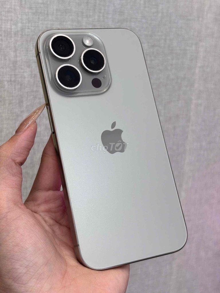 15 Pro 128GB Natural 99% Vn Pin 86 Zin ốc  92828. Mua bán Điện thoại tại Quận Ninh Kiều Cần Thơ được đăng bởi Quý Mobile Cần thơ hình 1