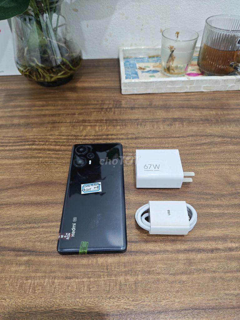 Redmi Note 12 Turbo 16/1TB Đen sạc 67w có ship COD. Mua bán Điện thoại tại Quận Hoàng Mai Hà Nội được đăng bởi Trần Ngọc Hiếu hình 1