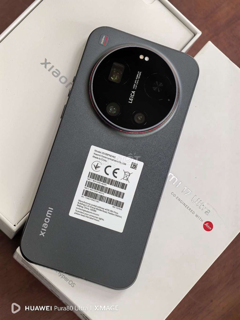 🇻🇳Xiaomi 17 Ultra Fullbox - chính hãng 16/1TB Đen. Mua bán Điện thoại tại Quận Lê Chân Hải Phòng được đăng bởi 444 Tô Hiệu OK Mobile HP hình 1