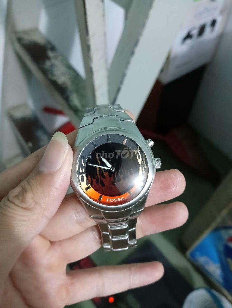 Đồng hồ Fossil Kim loại Bạc Unisex. Mua bán Đồng hồ tại Quận Gò Vấp Tp Hồ Chí Minh được đăng bởi Nguyễn Khánh hình 1