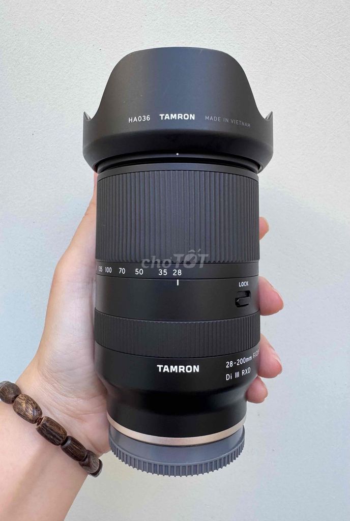 Tamron 28-200mm F2.8-5.6 Di III RXD đẹp for Sony.. Mua bán Máy ảnh, Máy quay tại Quận Bình Thạnh Tp Hồ Chí Minh được đăng bởi Teresa hình 1