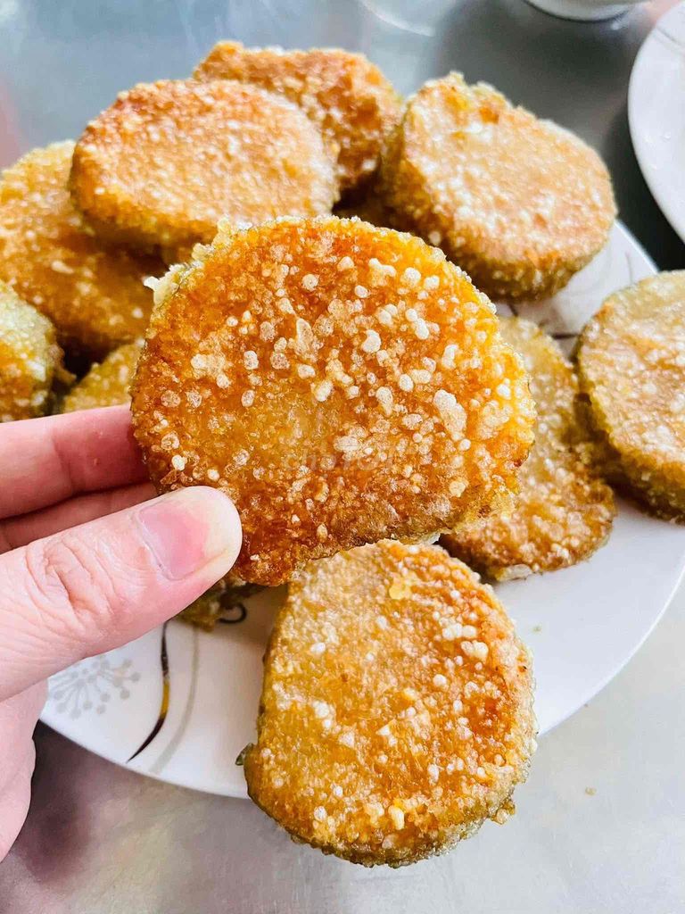 Bánh tét chiên Nếp Không nhân. Mua bán Đồ ăn, thực phẩm và các loại khác tại Quận Hải Châu Đà Nẵng được đăng bởi NADAN hình 1