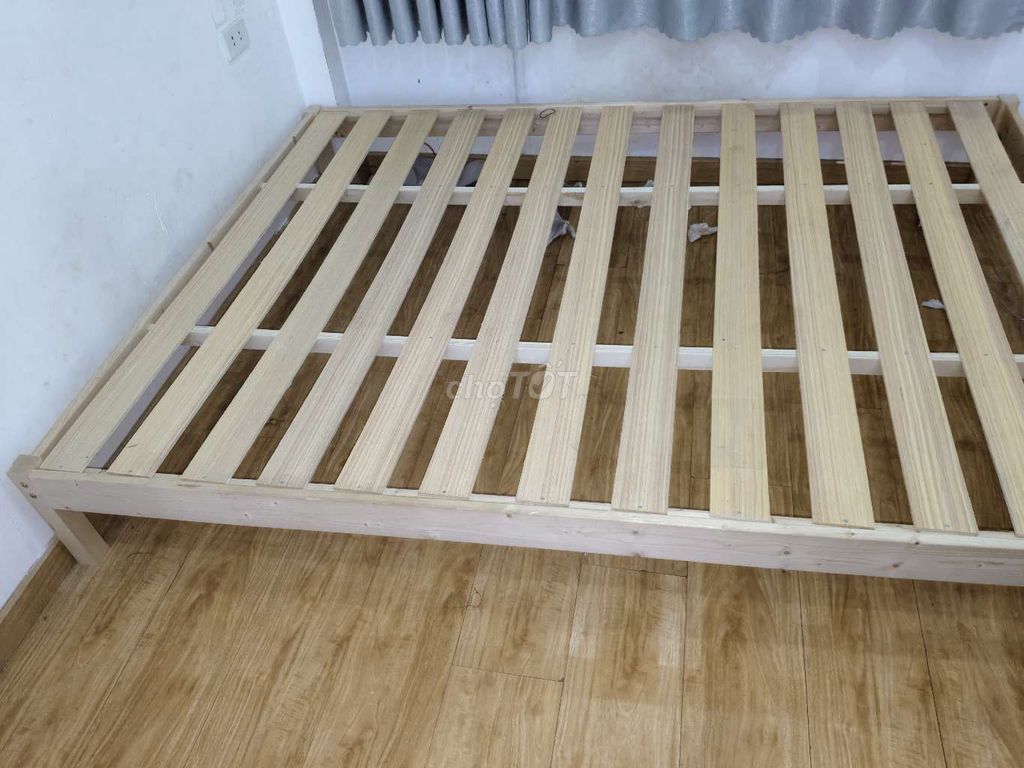 Giường ngủ 1m5x2m Gỗ pallet. Mua bán Giường, chăn ga gối nệm tại Quận Bình Tân Tp Hồ Chí Minh được đăng bởi nguyễn Ân hình 1