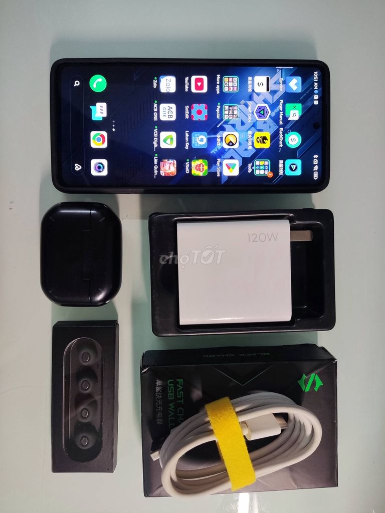 Black Shark 5 Pro 12GB/256GB Đen. Mua bán Điện thoại tại Quận 1 Tp Hồ Chí Minh được đăng bởi Hội Đồ Điện Tử hình 1
