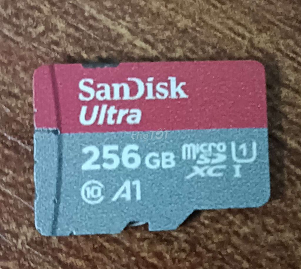 Thẻ nhớ SanDisk Ultra A1 256GB. Mua bán Phụ kiện (Màn hình, Chuột...) tại Huyện Bình Chánh Tp Hồ Chí Minh được đăng bởi luxury hình 1