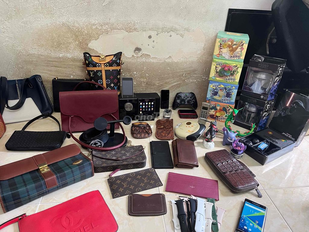 Mô hình pokemon bộ golf star war túi LV gucci BB