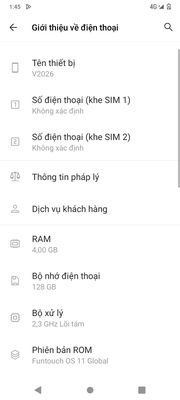 Vivo Y12s 128GB Đa sắc