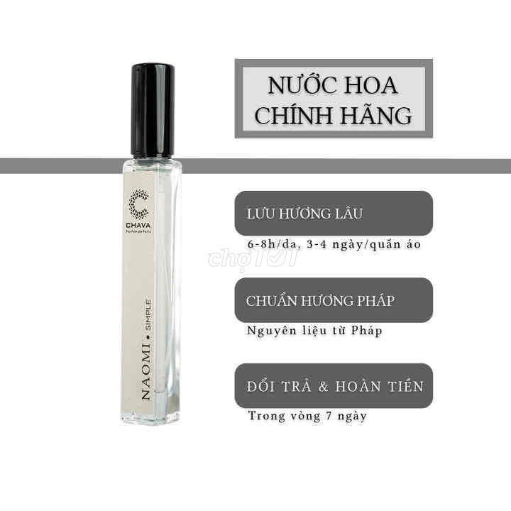 NƯỚC HOA NỮ MINI SIMPLE NAOMI 10ML PHONG CÁCH XỊT