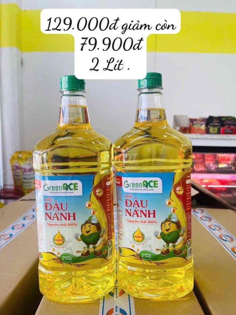 Dầu đậu nành Green ACE 2 lít