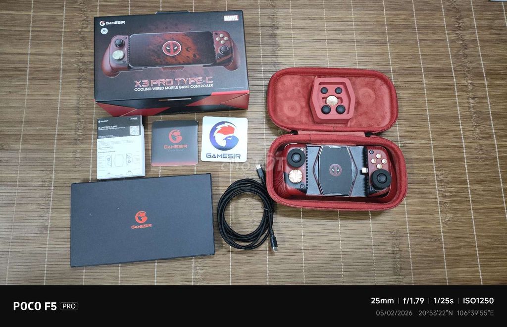 Tay cầm chơi game Gamesir X3 Pro Type-C. Mua bán Thiết bị chơi game tại Huyện Thuỷ Nguyên Hải Phòng được đăng bởi Trịnh Lâm hình 1