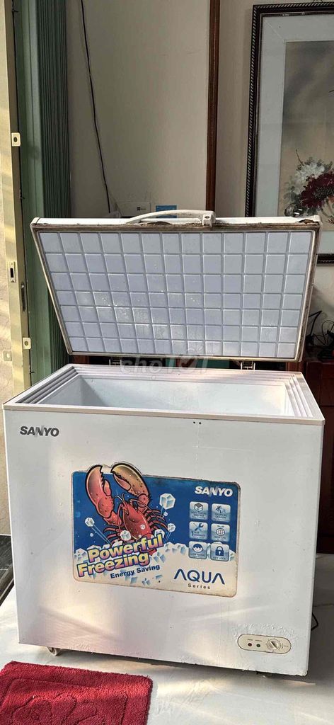 Tủ đông Sanyo Aqua Trắng. Mua bán Tủ lạnh tại Quận Thanh Khê Đà Nẵng được đăng bởi Điện Máy Tuấn Nguyễn hình 1