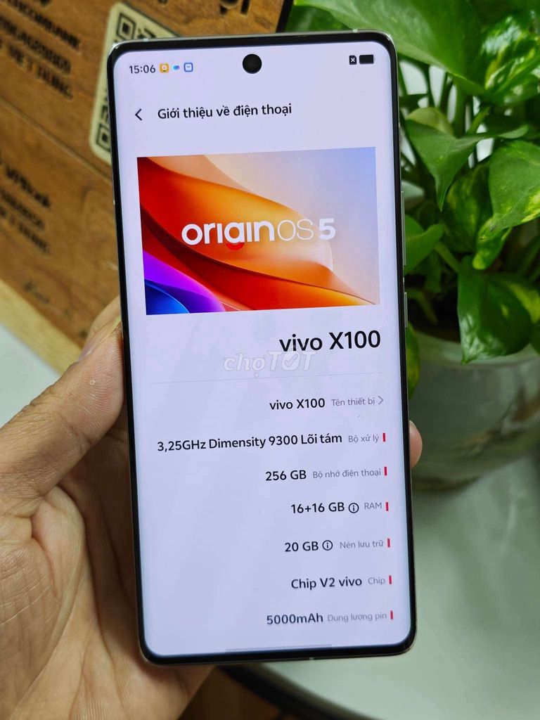 Vivo X100. Mua bán Điện thoại tại Quận Ninh Kiều Cần Thơ được đăng bởi long hình 1