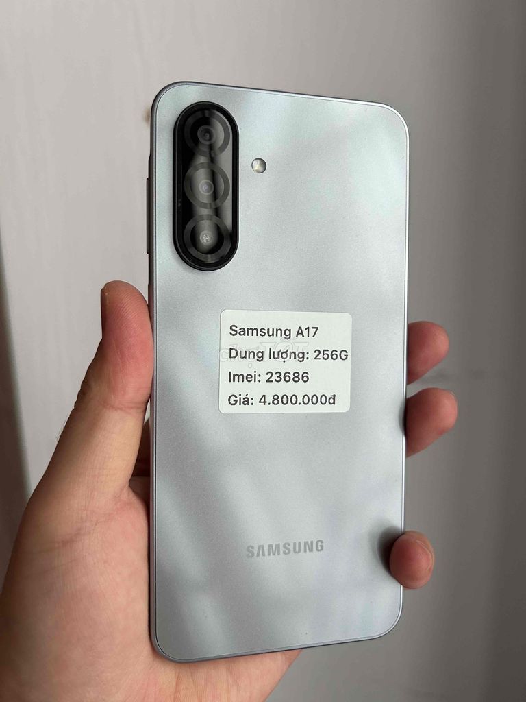 Samsung Galaxy A17 256GB Xám đẹp keng full box. Mua bán Điện thoại tại Thành phố Buôn Ma Thuột Đắk Lắk được đăng bởi Nguyễn Hoàng hình 1