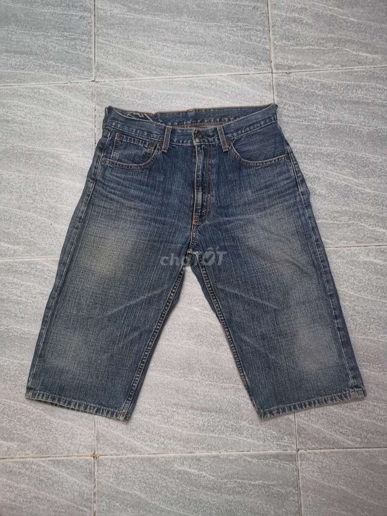 Quần short jeans Levis 503 Vin90sU.S.ABlue size 30