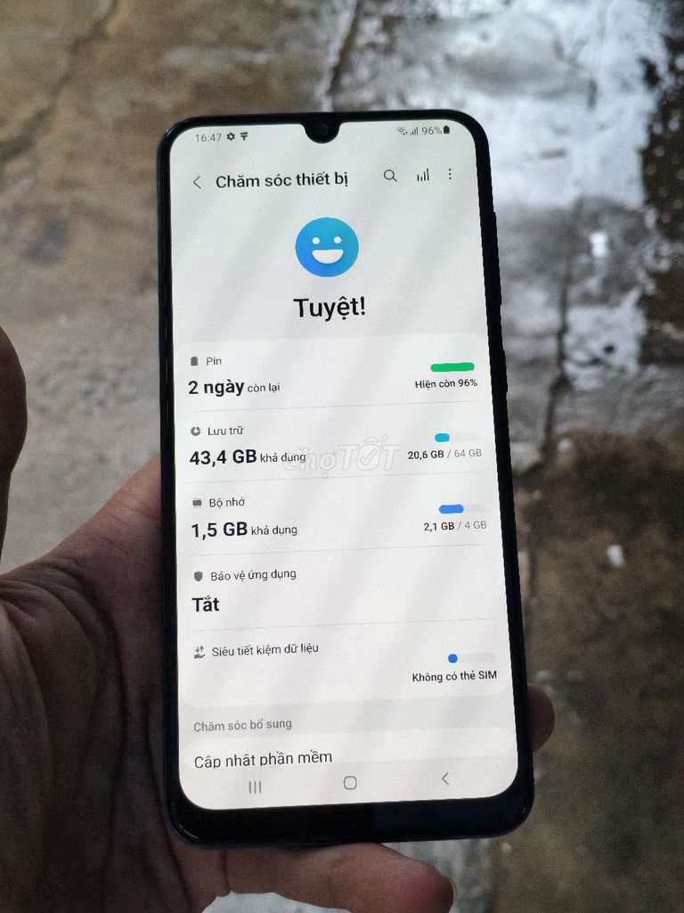 Samsung A30 ram4/64gb màn zin. Mua bán Điện thoại tại Quận Gò Vấp Tp Hồ Chí Minh được đăng bởi Mr phương hình 2