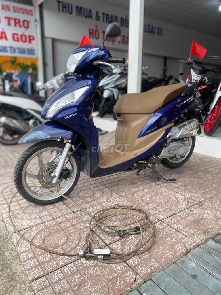 Honda Vision 110 đk 2013 màu xanh đen BST. Mua bán Xe máy tại Quận 12 Tp Hồ Chí Minh được đăng bởi Xe Máy Hoàng Giang An Sương  hình 2