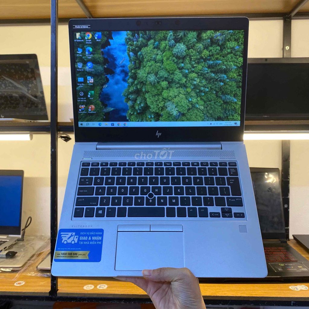HP Elitebook 830G5 i7-8565U 8GB/256GB Bạc. Mua bán Laptop tại Quận Cầu Giấy Hà Nội được đăng bởi Laptopplusvn hình 1