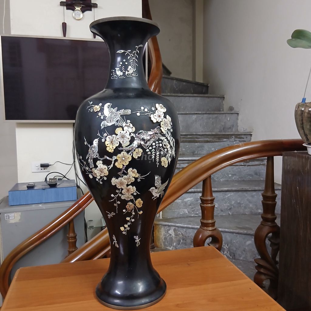 Bình hoa khảm trai Nhật Bản. Mua bán Cây cảnh, đồ trang trí tại Quận Long Biên Hà Nội được đăng bởi Uy quốc hình 1