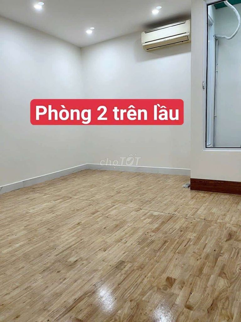 42m Xây Đủ-Hẻm 4M Thông Rộng - Nhà Mới Nở Hậu Có Phòng Dưới Trệt